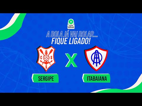 Sergipe x Itabaiana (jogo atrasado da quarta rodada da copa lotese governo do estado)