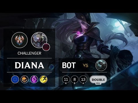 Diana Bot vs Senna - EUW Challenger Patch 9.24