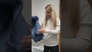 Balík 114/26 – 25 kg džínové bundy pro dospělé, originál Anglie, 1. jakost + okrajově 2. jakost