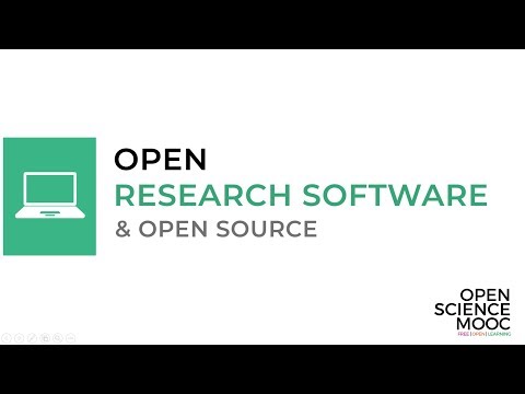 Module 5: Open Research Software and Open Source