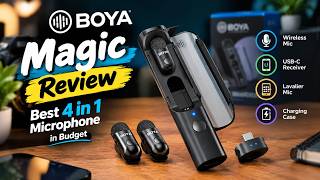 Boya Magic Review - Best 4 in 1 Microphone in Budget