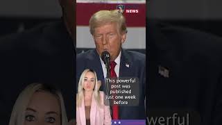 On his feast day, Trump shares the St. Michael the Archangel prayer on his social media.