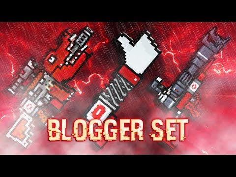 Pixel Gun 3D - Blogger Set [Gameplay]