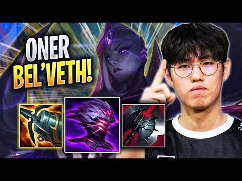 ONER IS A BEAST WITH BEL'VETH! - T1 Oner Plays Bel'veth JUNGLE vs Lee Sin! | Season 2023