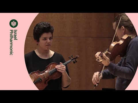 Master Class with Christian Tetzlaff: Galina Korenits - Bach: Chaconne from Partita in d minor