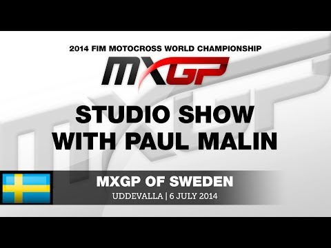 MXGP of Sweden 2014 Studio Show ft Jeremy Seewer, Clement Desalle & Stefan Everts - Motocross