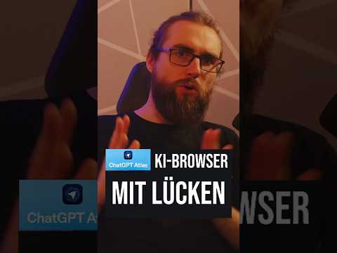 OpenAIs neuer Browser hat eine typische Schwachstelle.. #tech #technews #openai #cybersecurity
