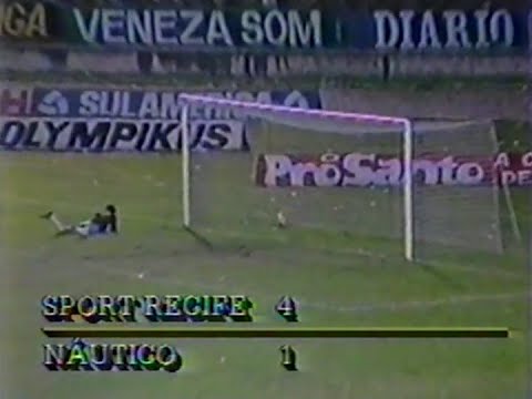 Sport 4 x 1 Náutico | Campeonato Pernambucano 1987