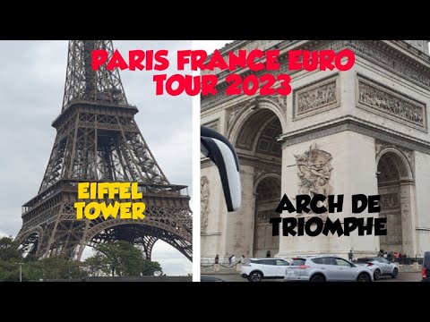 PARIS FRANCE EURO TOUR 2023. VEJA A TORRE EIFFEL, MUSEU DO LOUVRE, ARCO DO TRIUNFO, TOUR DO RIO SIENE.
