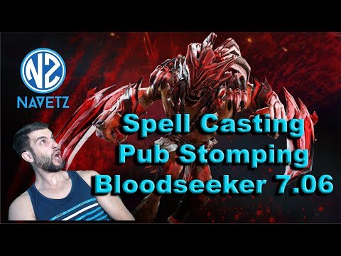 Spell Casting Pub Stomping Bloodseeker 7.06 Strategy Guide
