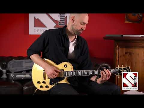 2022 Gibson Les Paul Custom M2M Murphy Lab Light Aging | Guitar Demo