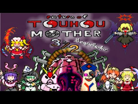 Return Of Touhou Mother - All Bosses + Ending