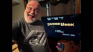 New GameTank Video Game - Sword Work - Inufuto 2026 - 8bit Homebrew Gaming Console - Real CPU Too