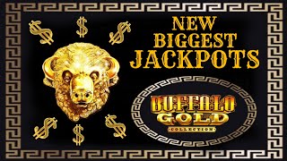 🚩Look!! MY NEW BIGGEST JACKPOTS I WON at Buffalo Gold Collection Slot