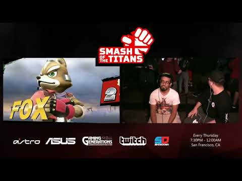 Smash of the Titans #63 - Winner Quarters: 8BIT|Nabster (Rosalina & Luma) vs RPS|Xzax (Fox)