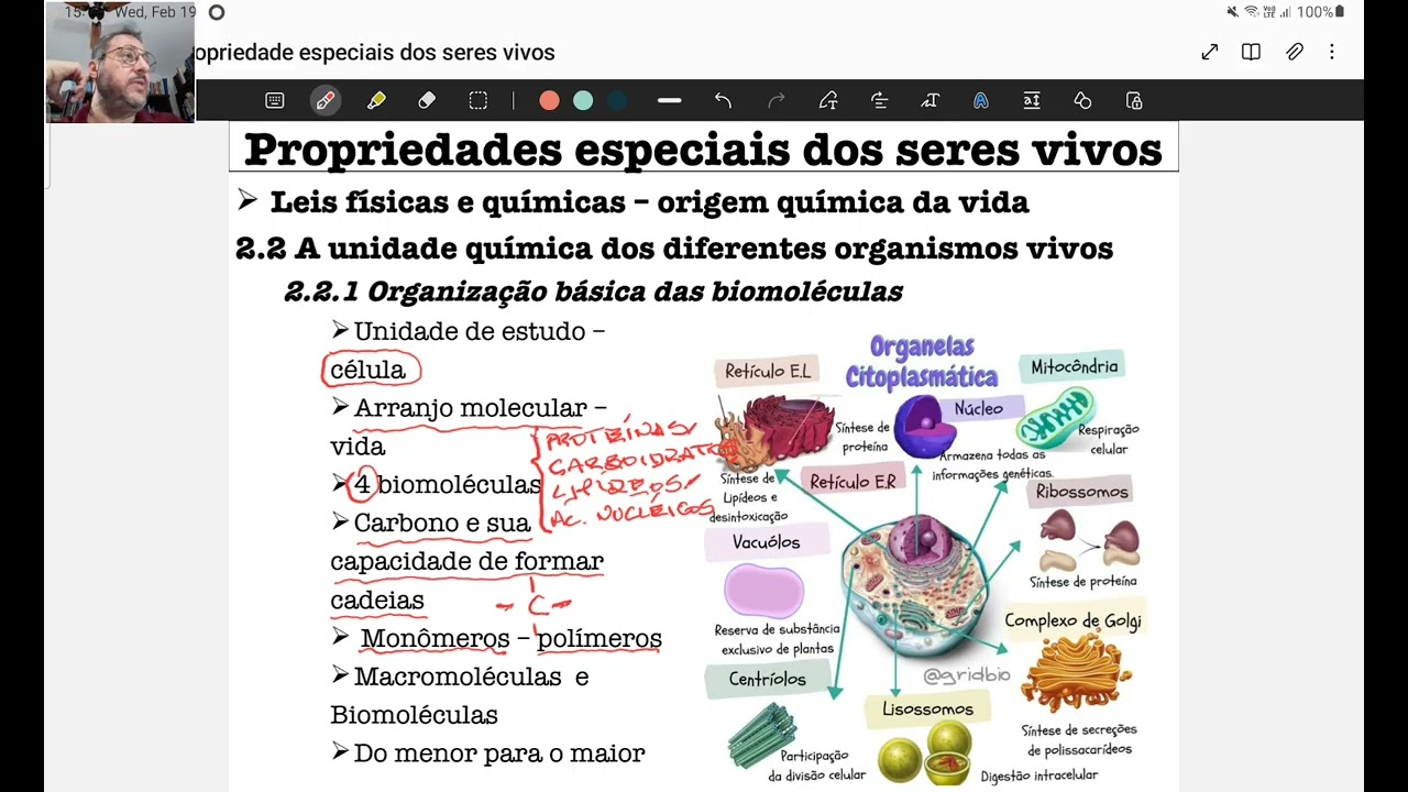 aula 1 -  cap 2 - Propriedades Especiais dos Seres Vivos