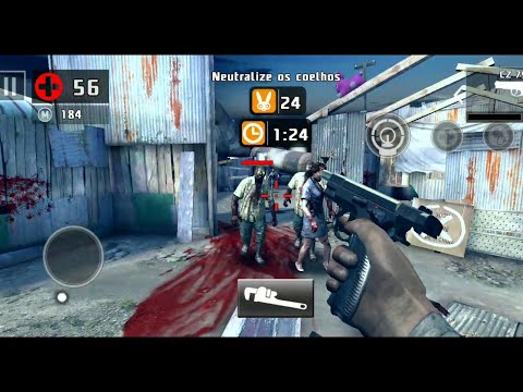 Dead Trigger 2 : Neutralize os Coelhos #gameplay #shorts