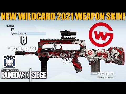 Wildcard 2021 Weapon Skin - Rainbow Six Siege