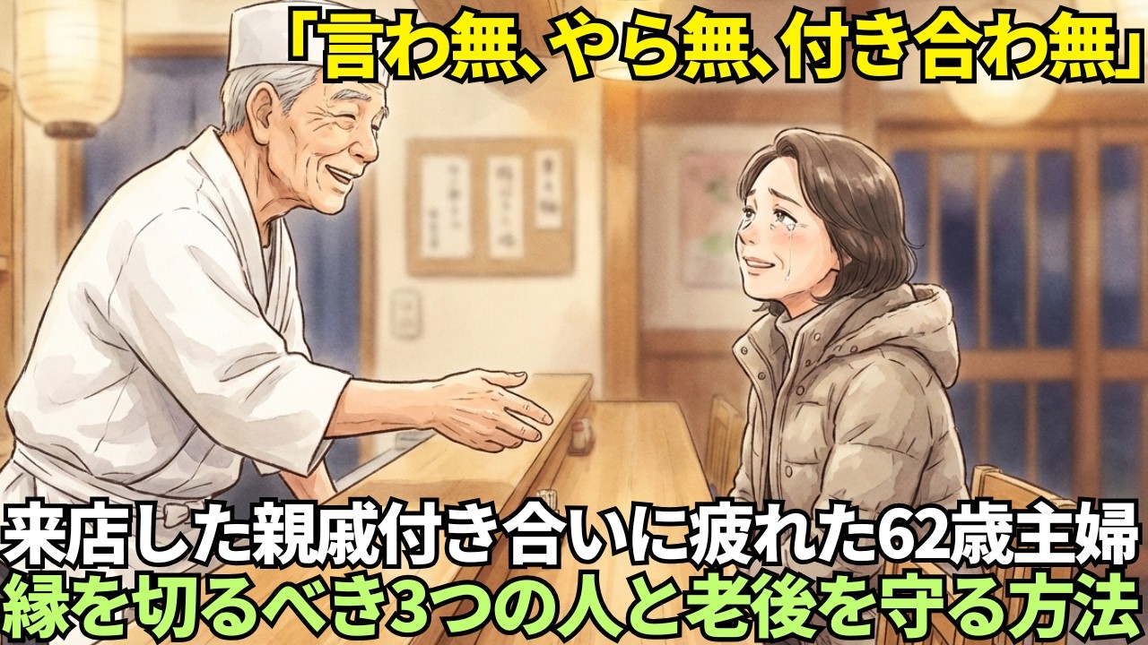 猛吹雪の夜、他人の尻拭いばかりの60代女性「もう猛毒を我慢して飲み込む必要はねぇんです」大将の言葉に涙腺崩壊…空海が教える『心の結界』の張り方【空海の教え】