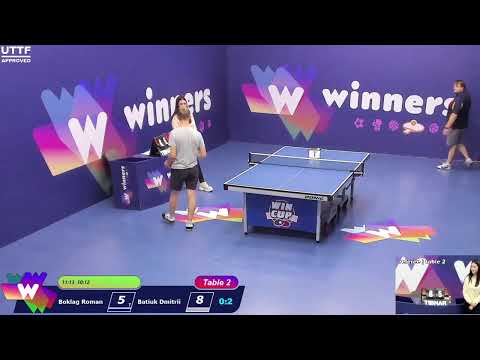 WINners CUP table 2  25.12  Boklag Roman - Batiuk Dmitrii  18:30