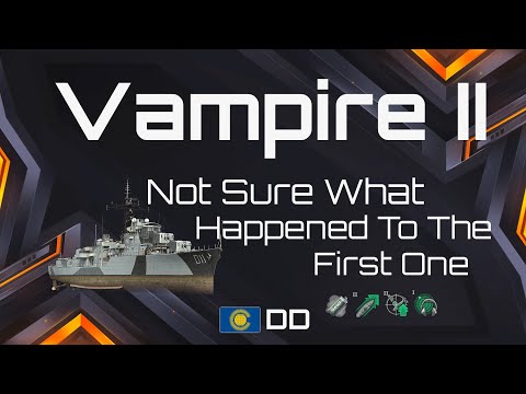 HMAS Vampire II - I Eventually Want This - World of Warships Blitz