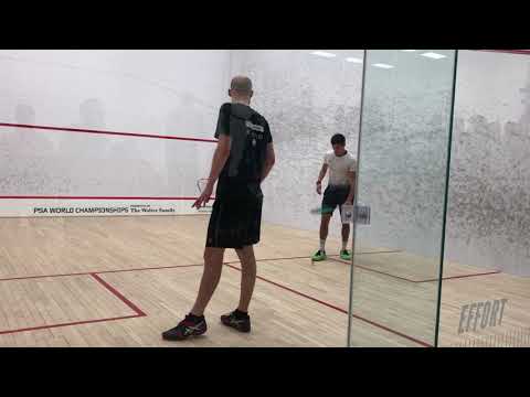 10-Youssef Ibrahim [EGY] d Nicholas Mueller [SUI]  PSA Squash World Championships 2019