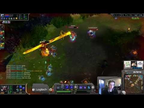 Bjergsen Mordekaiser vs Xerath [Challenger Ranked solo queue mid]