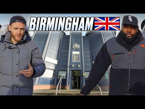 AMERICAN WALKS BIRMINGHAM’S “MOST DANGEROUS AREAS” WITH BROADDAYBLAKEZ 🇬🇧 