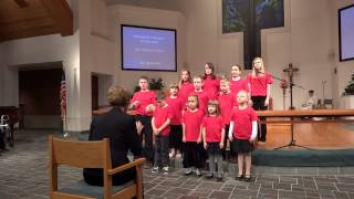 SJD Children&#39;s Choir &quot;Somebody&#39;s Knockin&#39; at Your Door&quot;