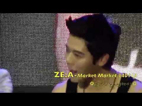 ZE:A - DongJun's fan service ~ 140112
