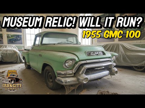 Straight From The Museum: 1955 GMC 100……Will It Run?? SoCal Truck. 