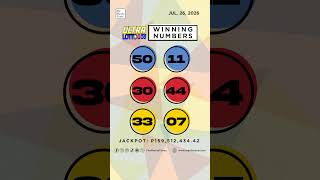 PCSO Lotto Results: P159M Ultra Lotto 6/58, Super Lotto 6/49, 3D, 2D | Jul. 26, 