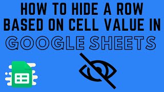 How to Hide a Row Based on Cell Value in Google Sheets