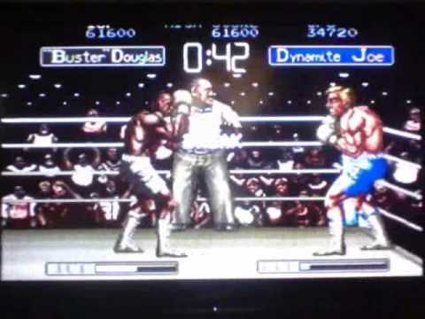 James Buster Douglas Knockout Boxing Megadrive