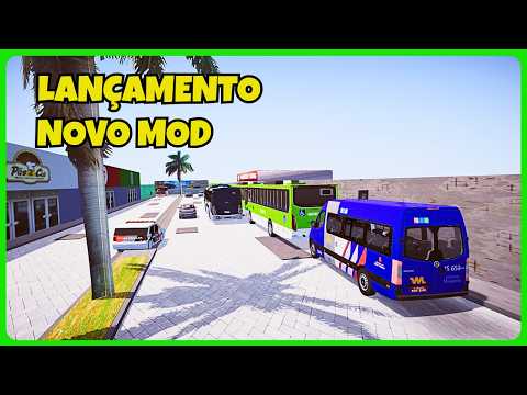 ????Proton Bus Simulator | Mapa Nova Esperança | Mod Van Sprinter | PBSC