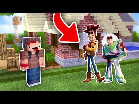 BASE VS CREEPYPASTA TOY STORY.EXE APOCALYPSE - MINECRAFT TROLL + ROLEPLAY