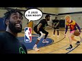 NBA Player Was SHOCKED After My NBA WORKOUT