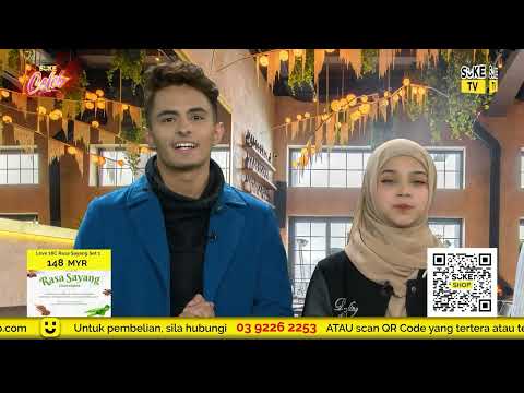 Bibi Qairina Love18c Chocolate   Rasa Sayang Set