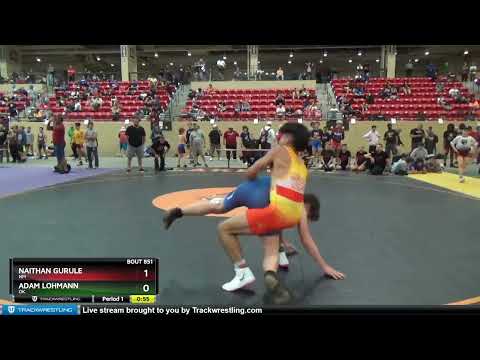 145 Lbs Cons. Round 2 - Naithan Gurule, NM Vs Adam Lohmann, OK C985