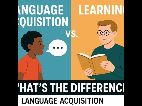 "Language Acquisition vs. Learning | What’s the Difference?"