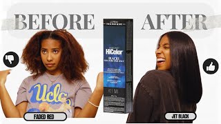 dyeing my hair black bc it's time