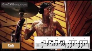 Travis Barker - Warm Up Beat | Drum Lesson