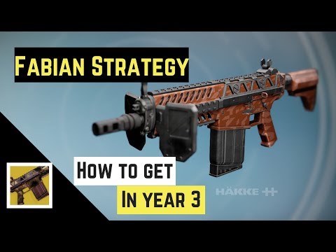 Destiny | Lost Exotics - How to get Fabian Strategy in year 3