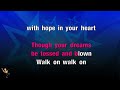 You'll Never Walk Alone - Elvis Presley (KARAOKE)