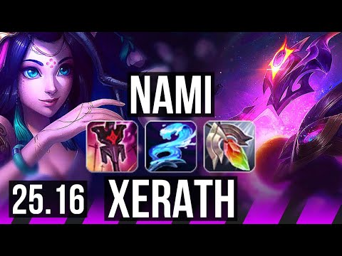 NAMI & Zyra vs XERATH & Sion (SUP) | EUW Master | 25.16
