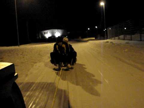 Winterchaos in Rostock! Viererbob