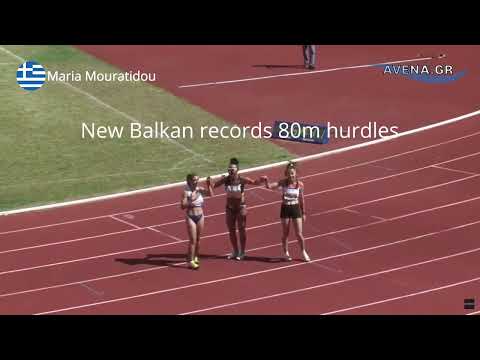 Βαλκανικοί αγώνες Θεσσαλονίκη 2022 - Maria Mouratidou