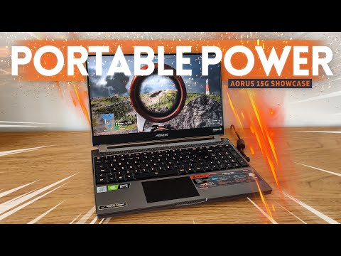 This Gaming Laptop has a MECHANICAL KEYBOARD & 240Hz Display! (AORUS 15G Showcase)