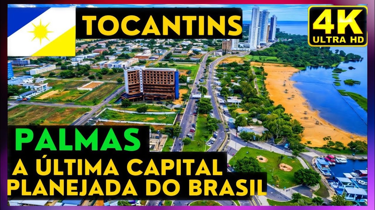 Conheça a Cidade de PALMAS no TOCANTINS | #djimini4pro | #4k