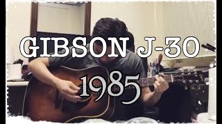 Video thumbnail for Gibson J-30 1985 vintage by Starlight